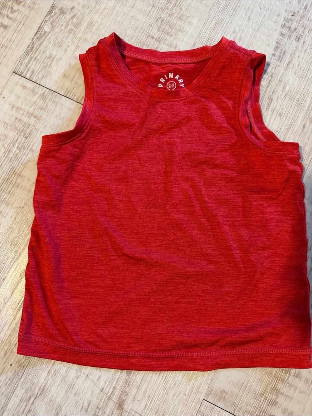 Primark Bright Red Girls' Sleeveless Tank Top